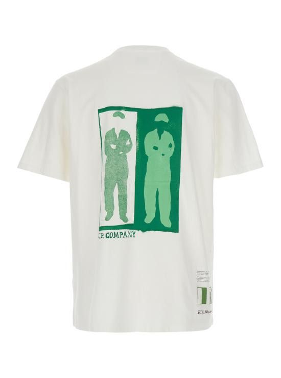 C.P. Company C.P. COMPANY Men Tops 18CMTS307A005431G103 White Size US XL / EU 56 / 4 - 2 Thumbnail