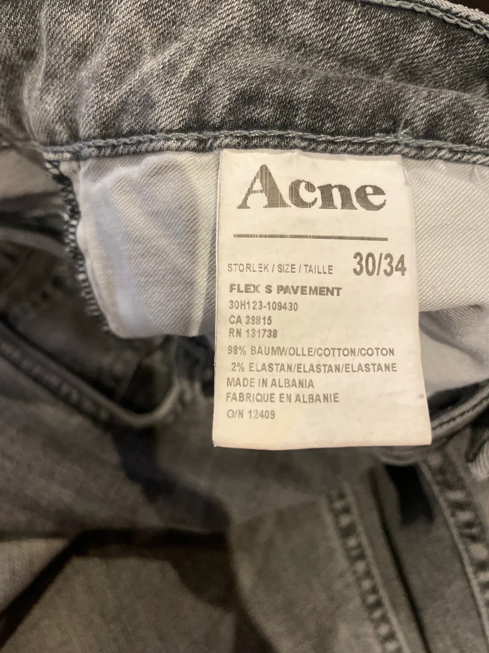 Acne Studios Acne Studios Jeans Size 30" / US 8 / IT 44 - 3 Thumbnail