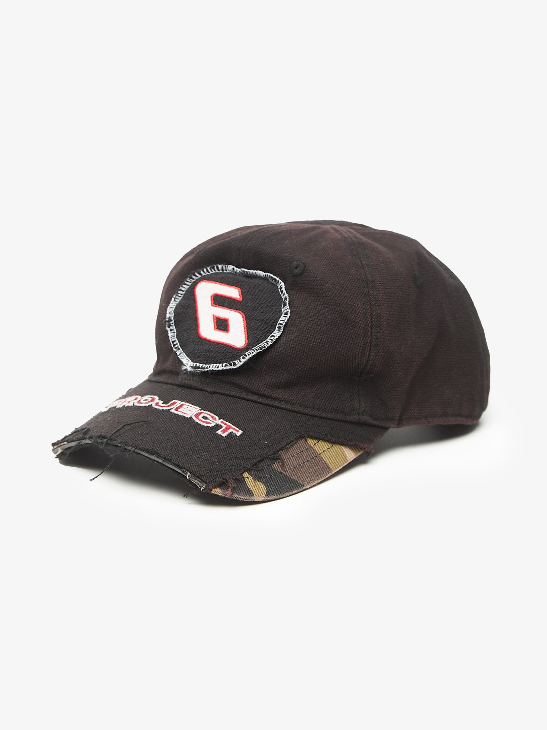 PROJECT G/R Black Deconstructed Cap Size ONE SIZE - 2 Thumbnail