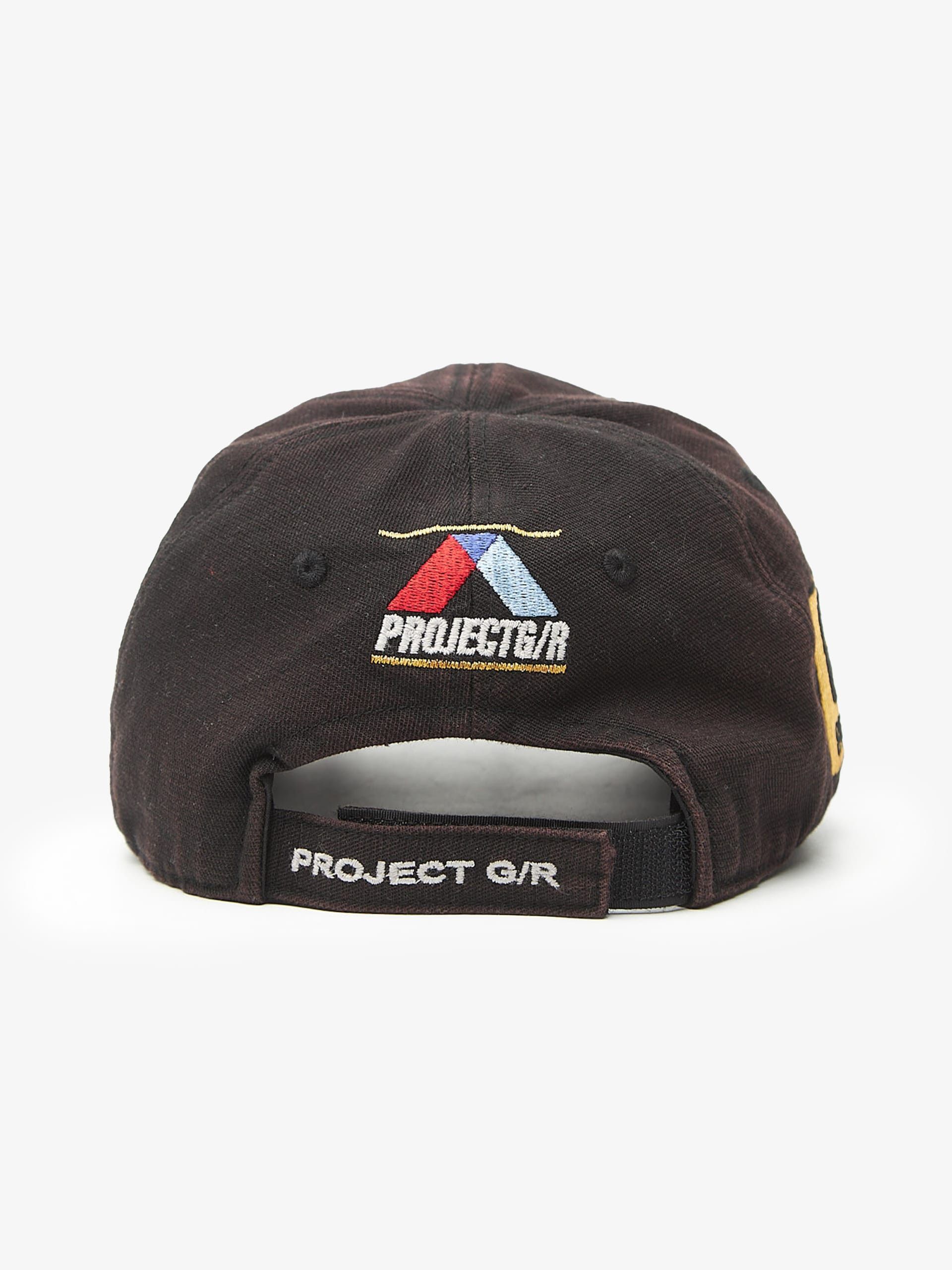 PROJECT G/R Black Deconstructed Cap Size ONE SIZE - 3 Thumbnail