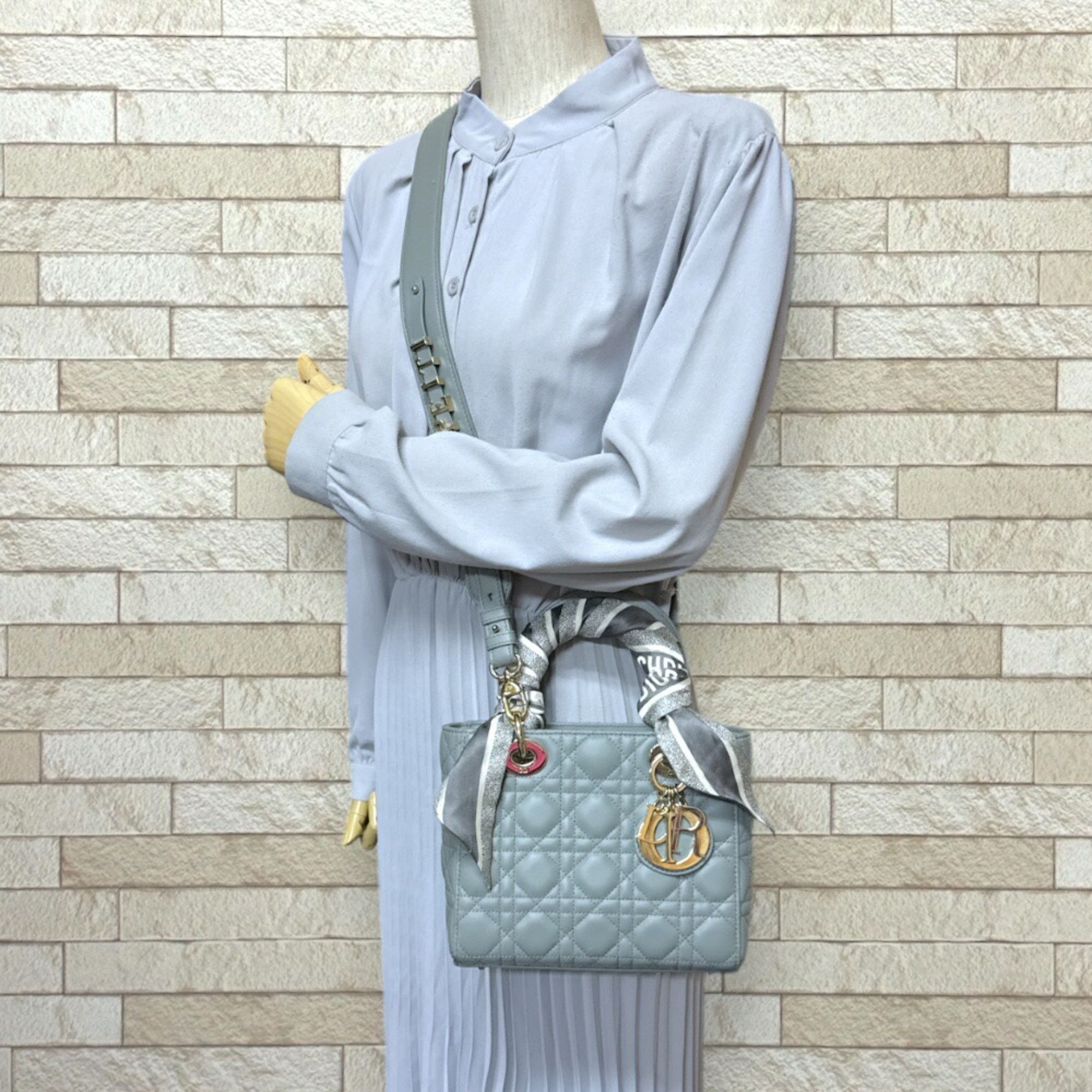 Dior Dior Lady Dior handbag Size ONE SIZE - 15 Thumbnail