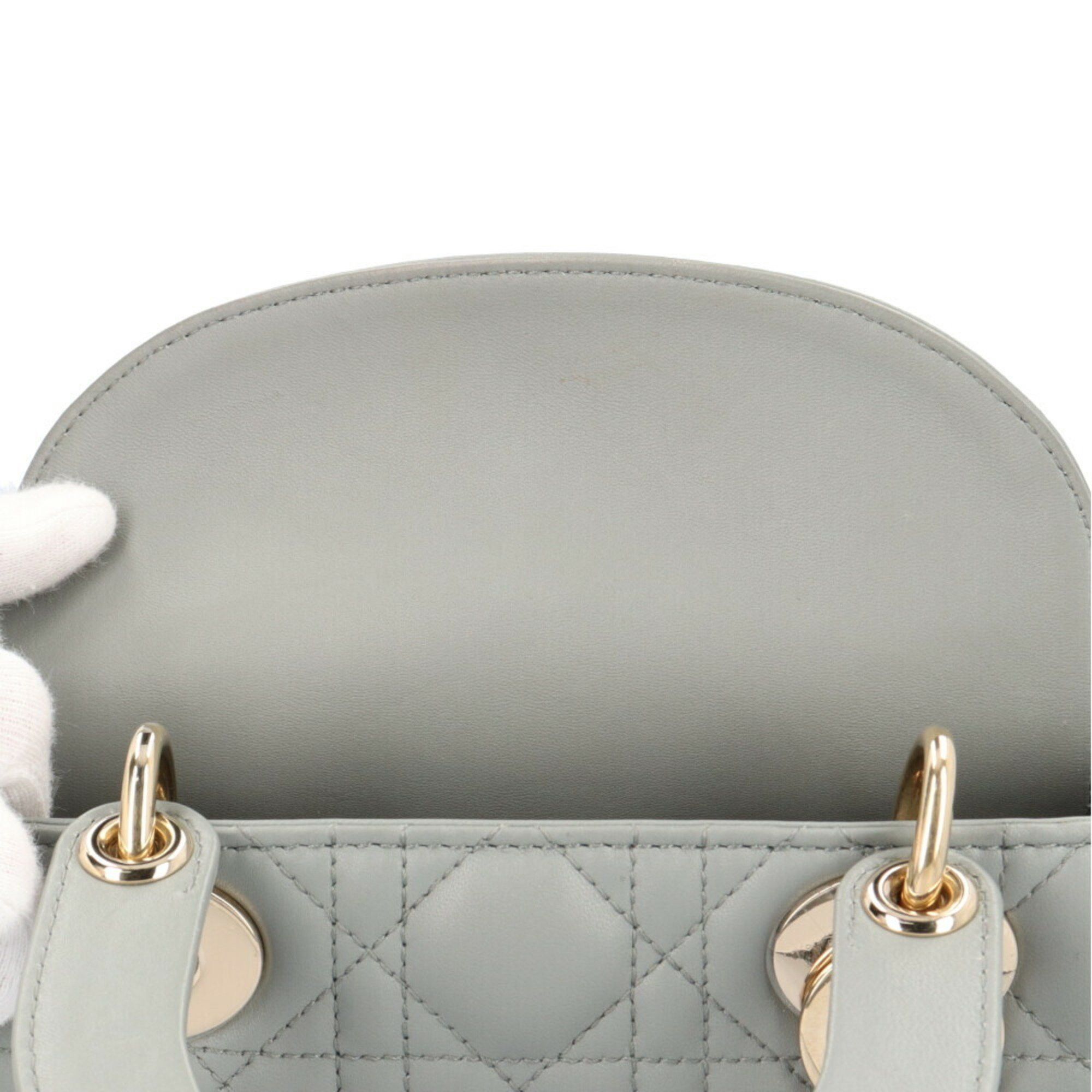 Dior Dior Lady Dior handbag Size ONE SIZE - 9 Thumbnail
