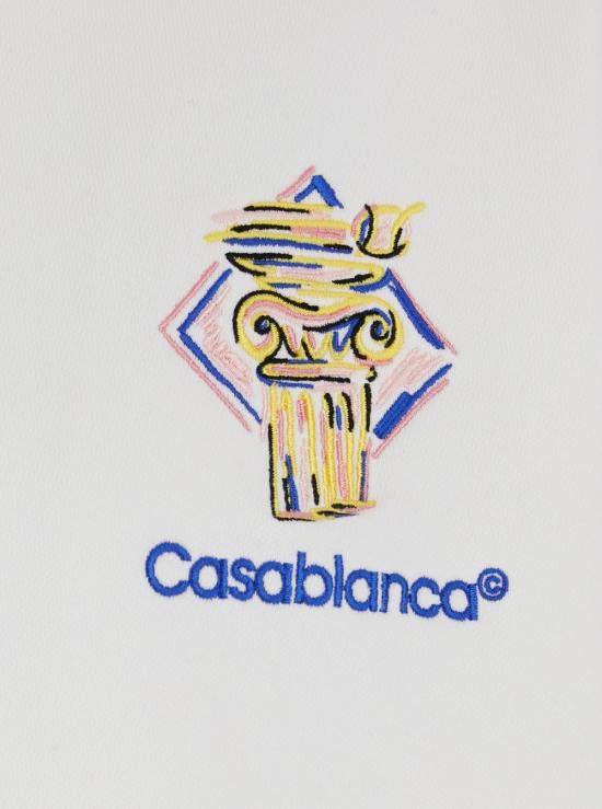 Casablanca CASABLANCA Men Tops MPS25JTP29202WHITE White Size US M / EU 48-50 / 2 - 3 Thumbnail