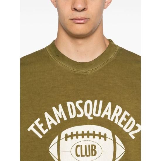 Dsquared2 DSQUARED2 Men Tops S25030 S71GU0693 727 GREEN Size US M / EU 48-50 / 2 - 2 Thumbnail
