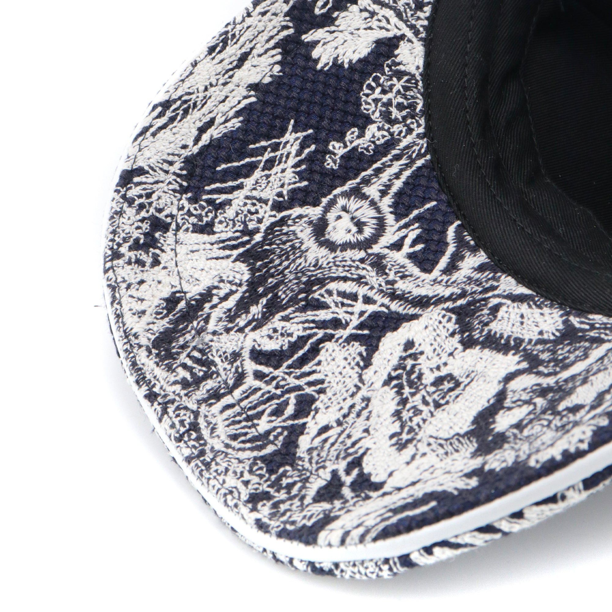 Dior DIOR - Dior D-Player cap in navy blue toile de jouy (T58) Size ONE SIZE - 5 Thumbnail
