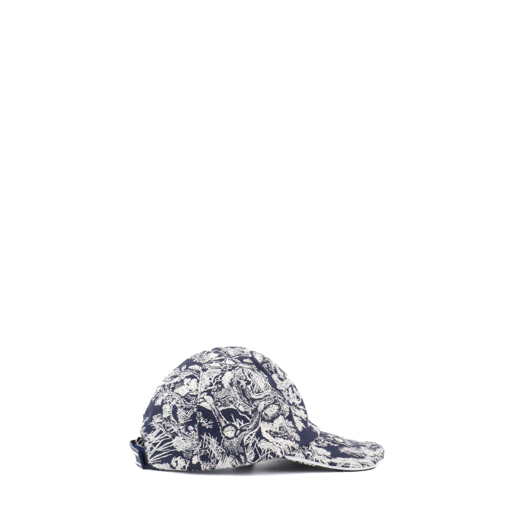 Dior DIOR - Dior D-Player cap in navy blue toile de jouy (T58) Size ONE SIZE - 2 Thumbnail