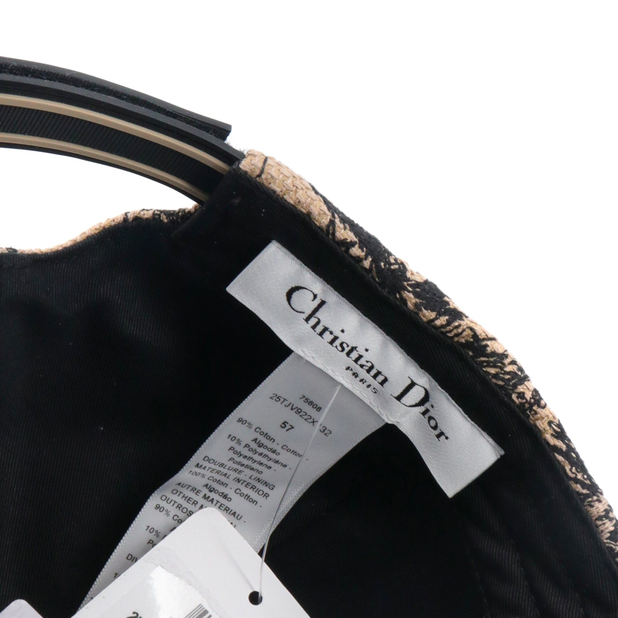 Dior DIOR - Dior D-Player cap in navy blue toile de jouy (T58) Size ONE SIZE - 6 Thumbnail