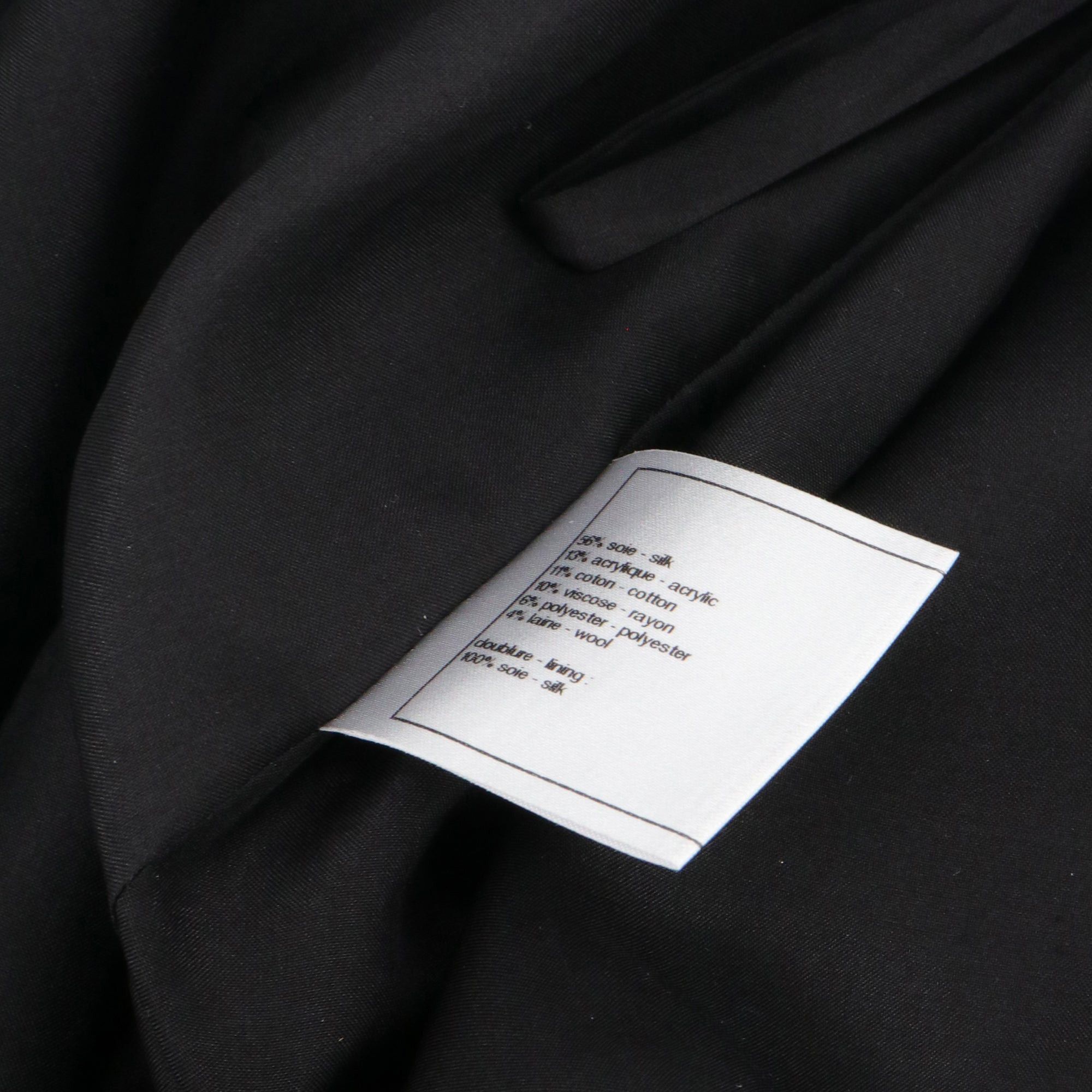 Chanel CHANEL - Chanel skirt in black tweed (T46) Size 34" / US 12 / IT 48 - 5 Thumbnail