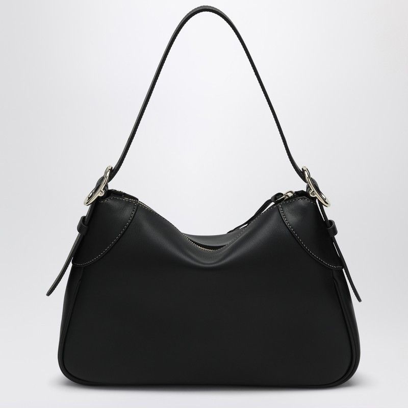 Gucci Gucci Gg Emblem Medium Black Shoulder Bag Size ONE SIZE - 2 Thumbnail