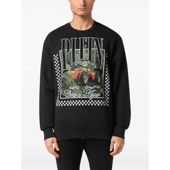 Philipp Plein PHILIPP PLEIN Men Tops MJO1365 PTE003N 02 BLACK Size US L / EU 52-54 / 3 - 4 Thumbnail
