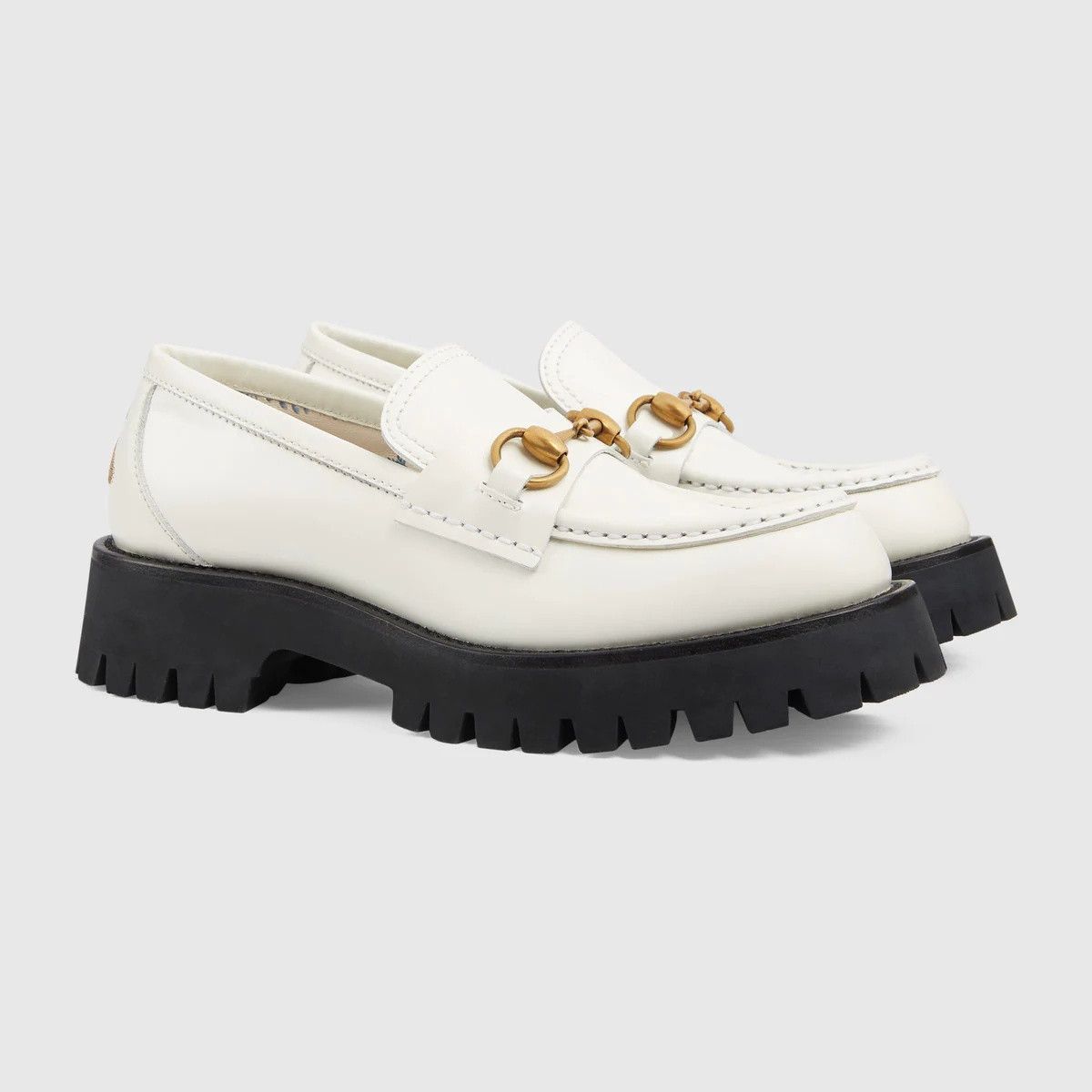 Gucci Lug sole Horsebit loafer Size US 6 / IT 36 - 2 Thumbnail