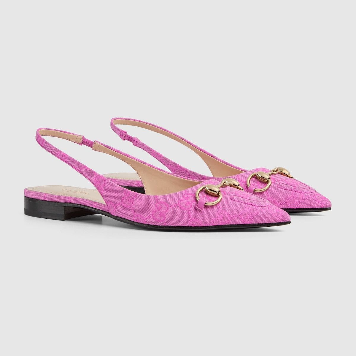 Gucci Women's Horsebit slingback ballet flat Size US 9 / IT 39 - 2 Thumbnail