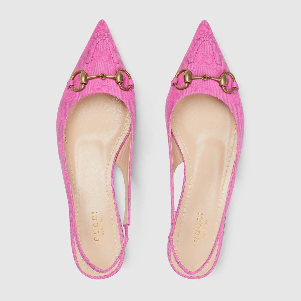 Gucci Women's Horsebit slingback ballet flat Size US 10 / IT 40 - 3 Thumbnail