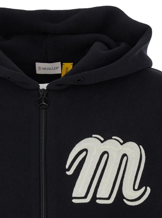 Moncler MONCLER Men Tops 8G0000489AWV999 Black Size US XL / EU 56 / 4 - 3 Thumbnail