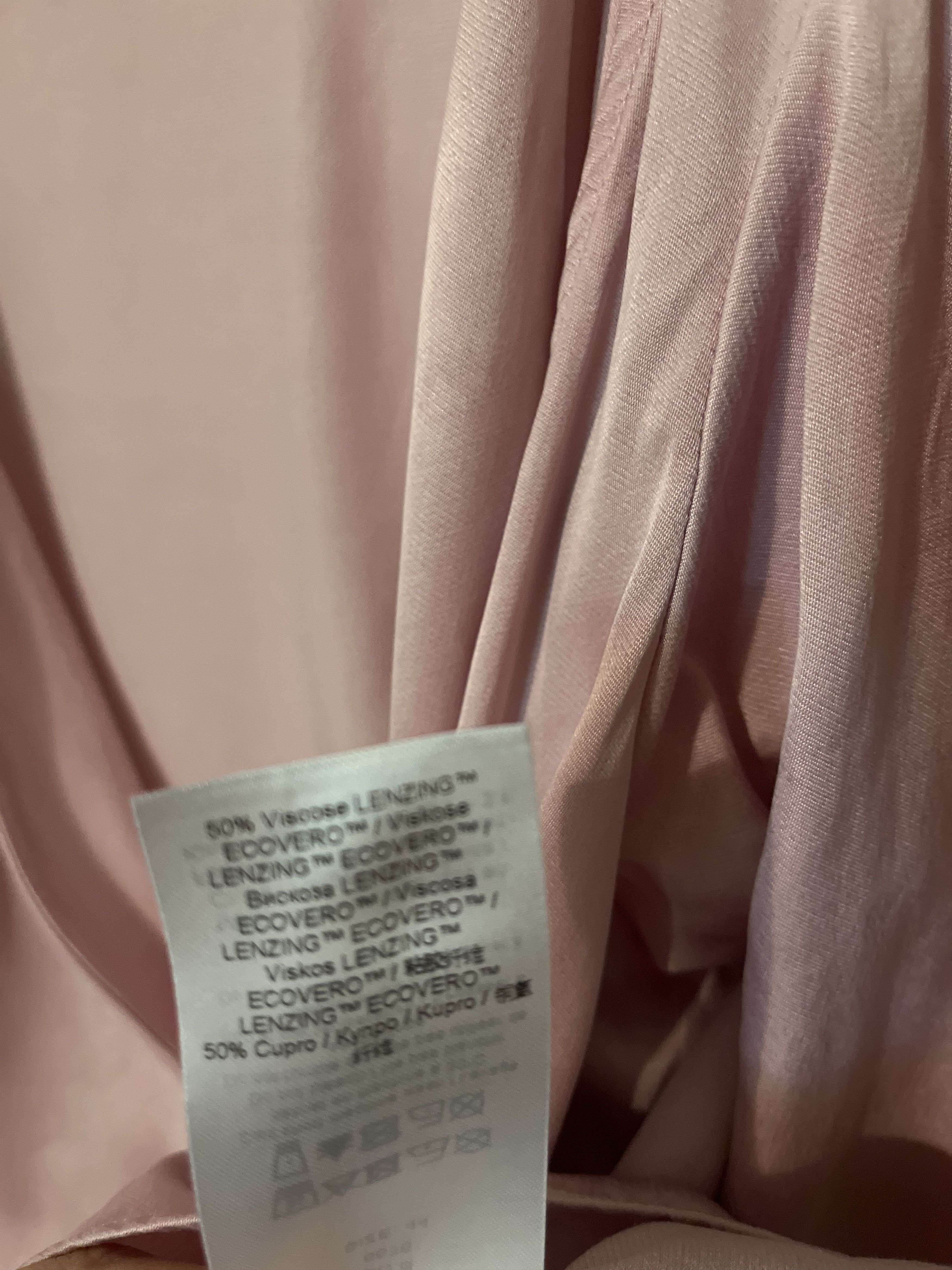 Ganni Ganni PINK WASHED SATIN WRAP BLUS Blouse Size M / US 6-8 / IT 42-44 - 4 Thumbnail