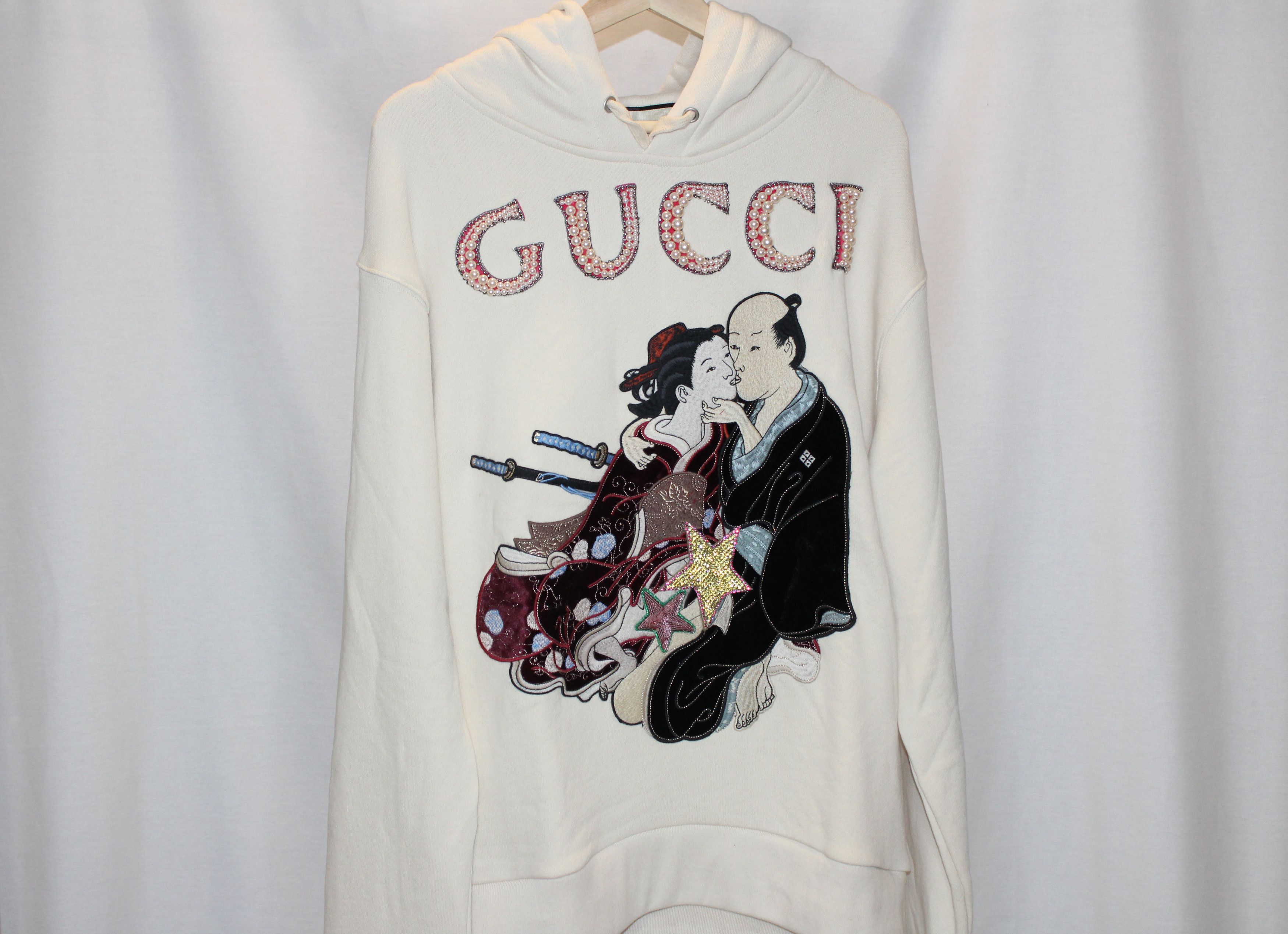 Gucci hotsell geisha hoodie