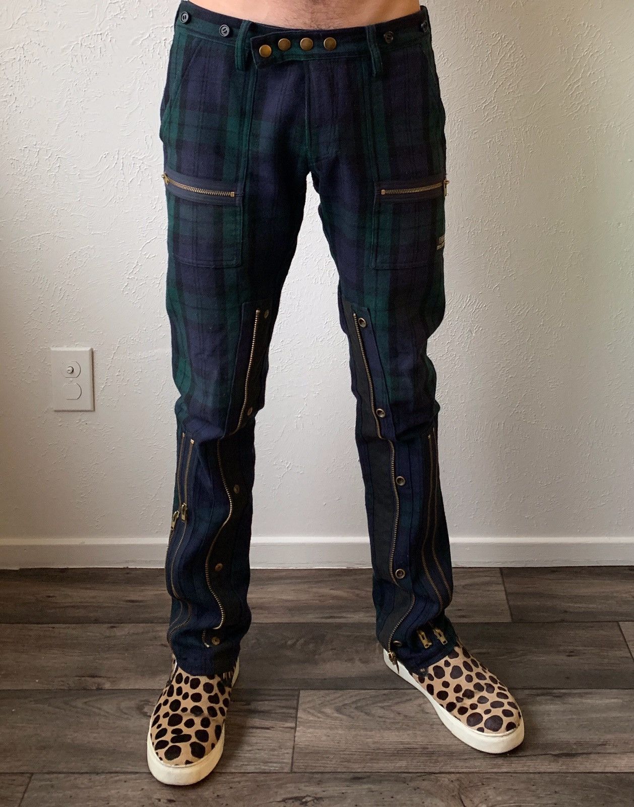 Undercover Undercover Wool Deconstructed Zip Bondage Pants Size US 30 / EU 46 - 1 Thumbnail