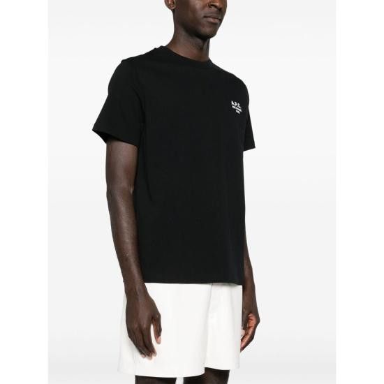 A.P.C. A.P.C. Men T-Shirts COHBU M26388 TZC BLACK Size US M / EU 48-50 / 2 - 3 Thumbnail