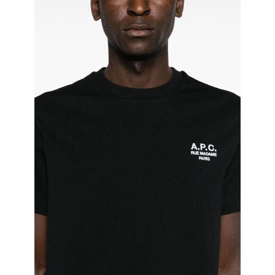 A.P.C. A.P.C. Men T-Shirts COHBU M26388 TZC BLACK Size US L / EU 52-54 / 3 - 4 Thumbnail