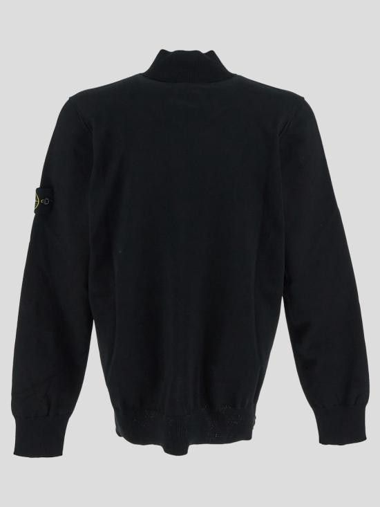 Stone Island STONE ISLAND Men Sweater 5100063 S00B2V0029 Black Size US L / EU 52-54 / 3 - 2 Thumbnail