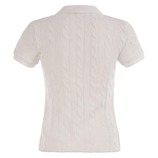 Polo Ralph Lauren POLO RALPH LAUREN Women Polo Shirts 211943010 WHITE Size XS / US 0-2 / IT 36-38 - 2 Thumbnail