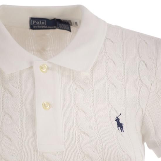 Polo Ralph Lauren POLO RALPH LAUREN Women Polo Shirts 211943010 WHITE Size XS / US 0-2 / IT 36-38 - 4 Thumbnail