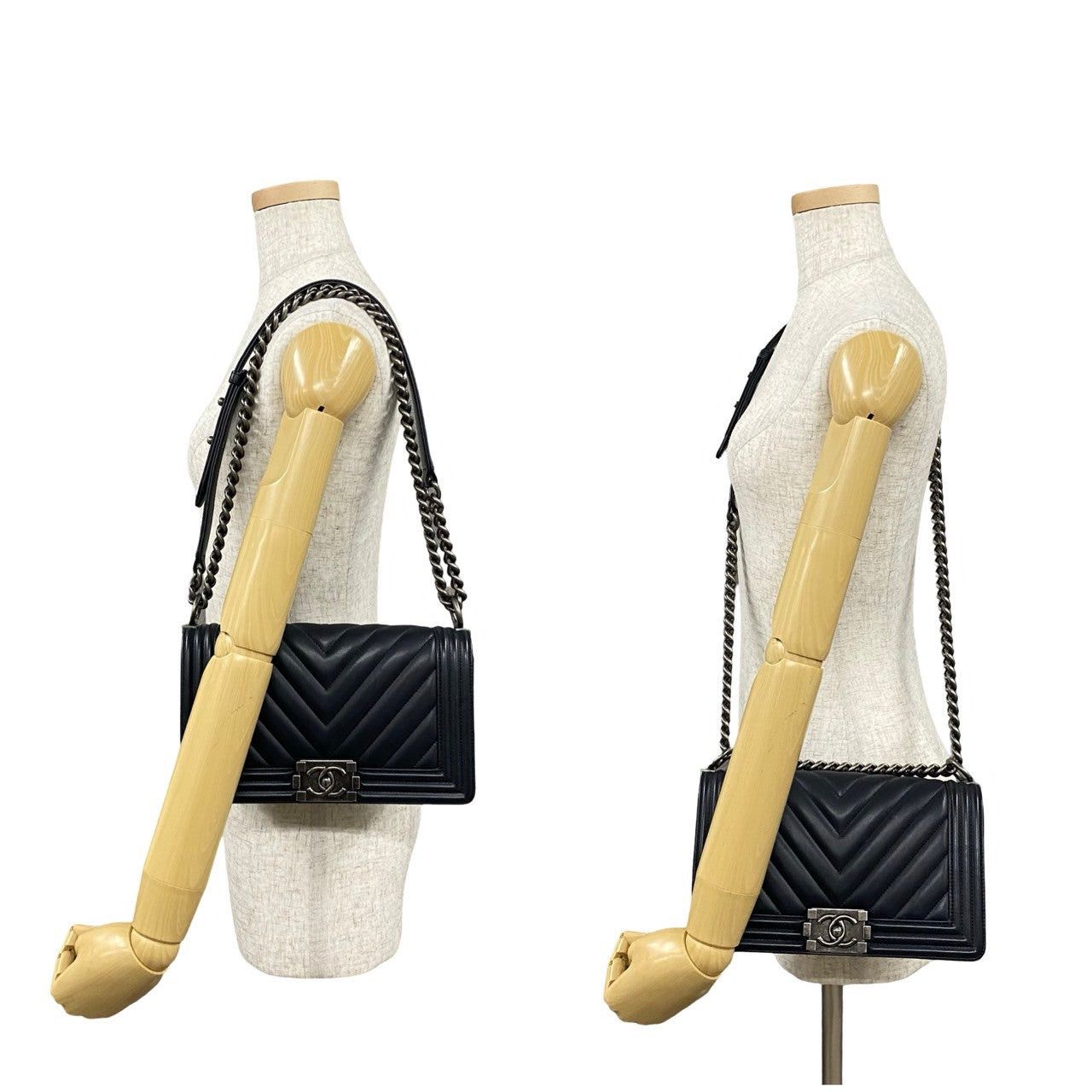 Chanel Chanel Shoulder Bag Blue Leather Size ONE SIZE - 2 Thumbnail