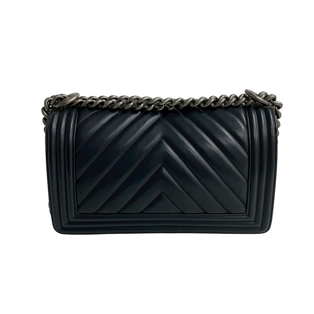 Chanel Chanel Shoulder Bag Blue Leather Size ONE SIZE - 4 Thumbnail