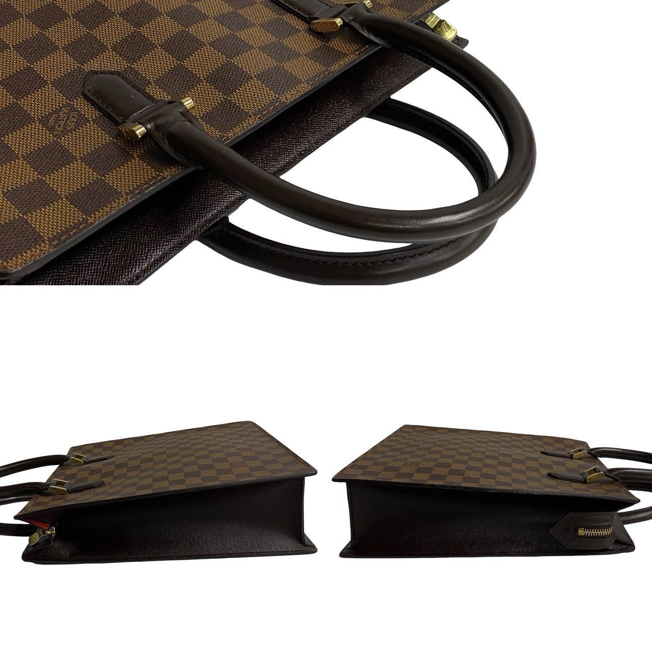 Louis Vuitton Louis Vuitton Handbag Brown Leather Size ONE SIZE - 5 Thumbnail