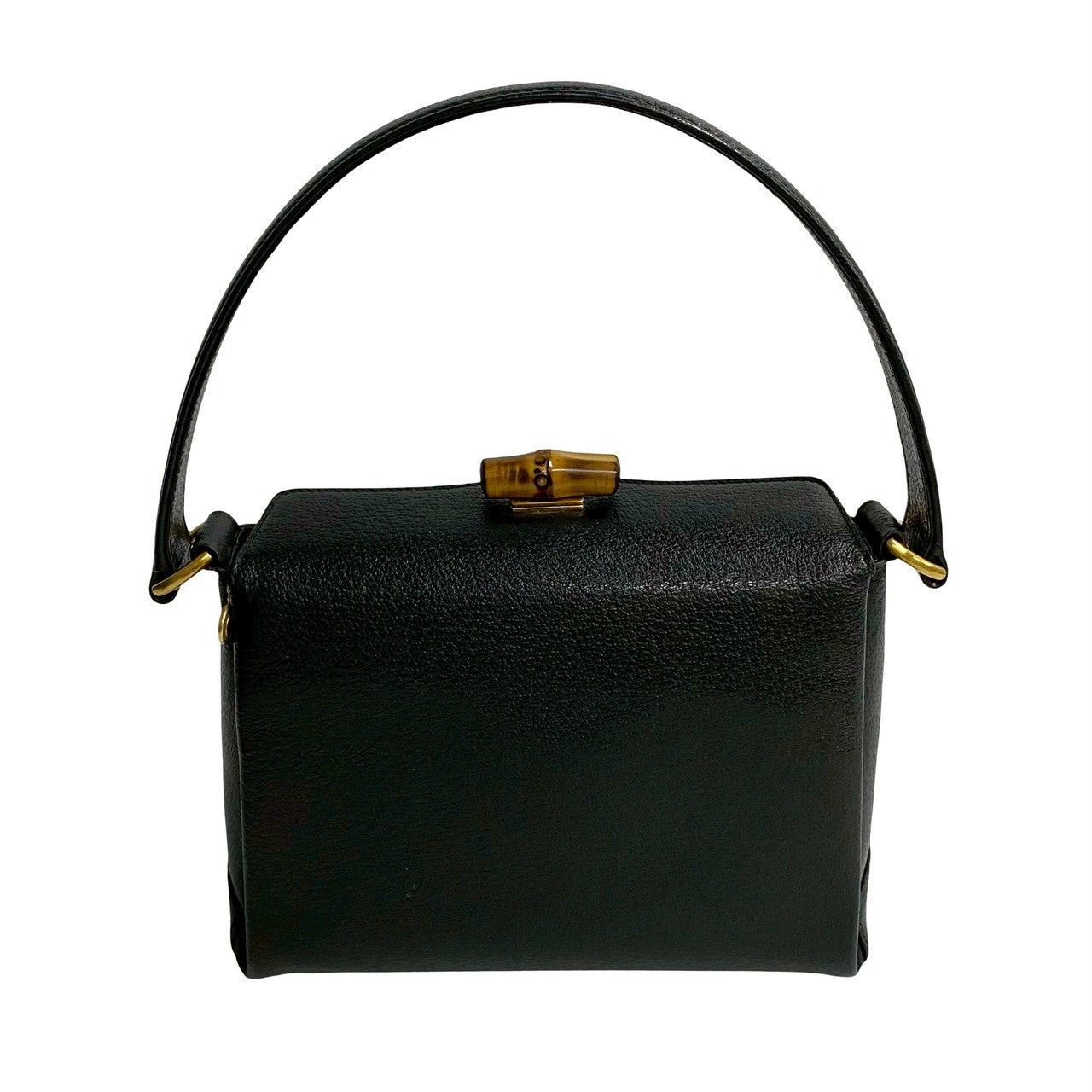 Gucci Gucci Handbag Black Leather Size ONE SIZE - 4 Thumbnail