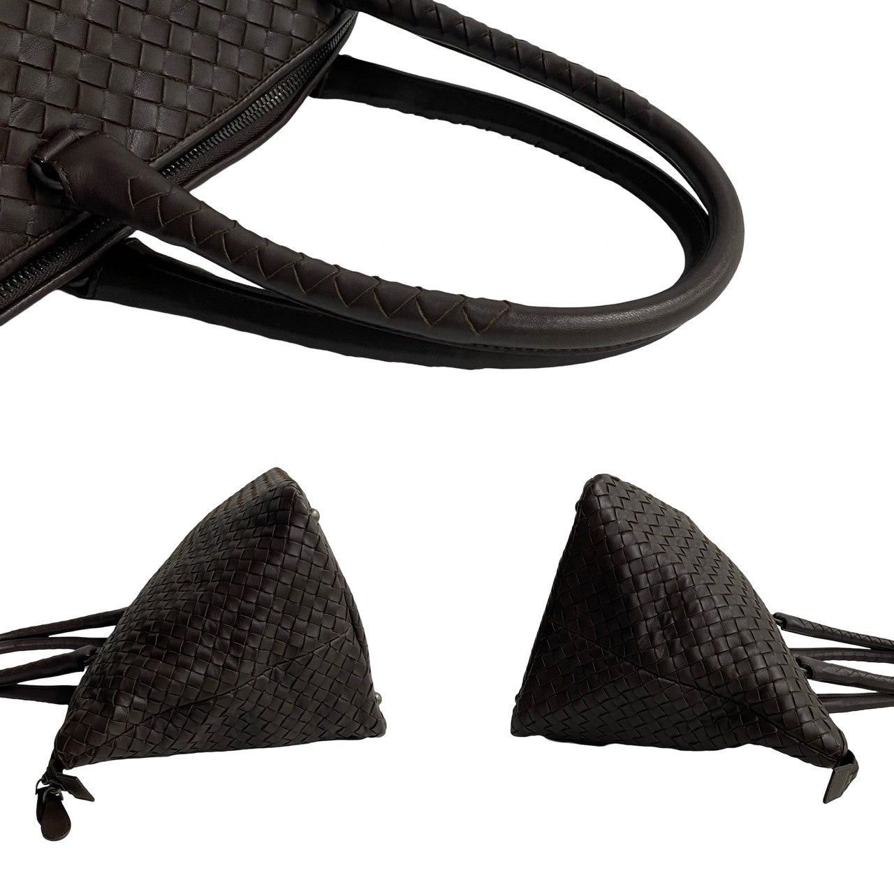 Bottega Veneta Bottega Veneta Handbag Brown Leather Size ONE SIZE - 5 Thumbnail