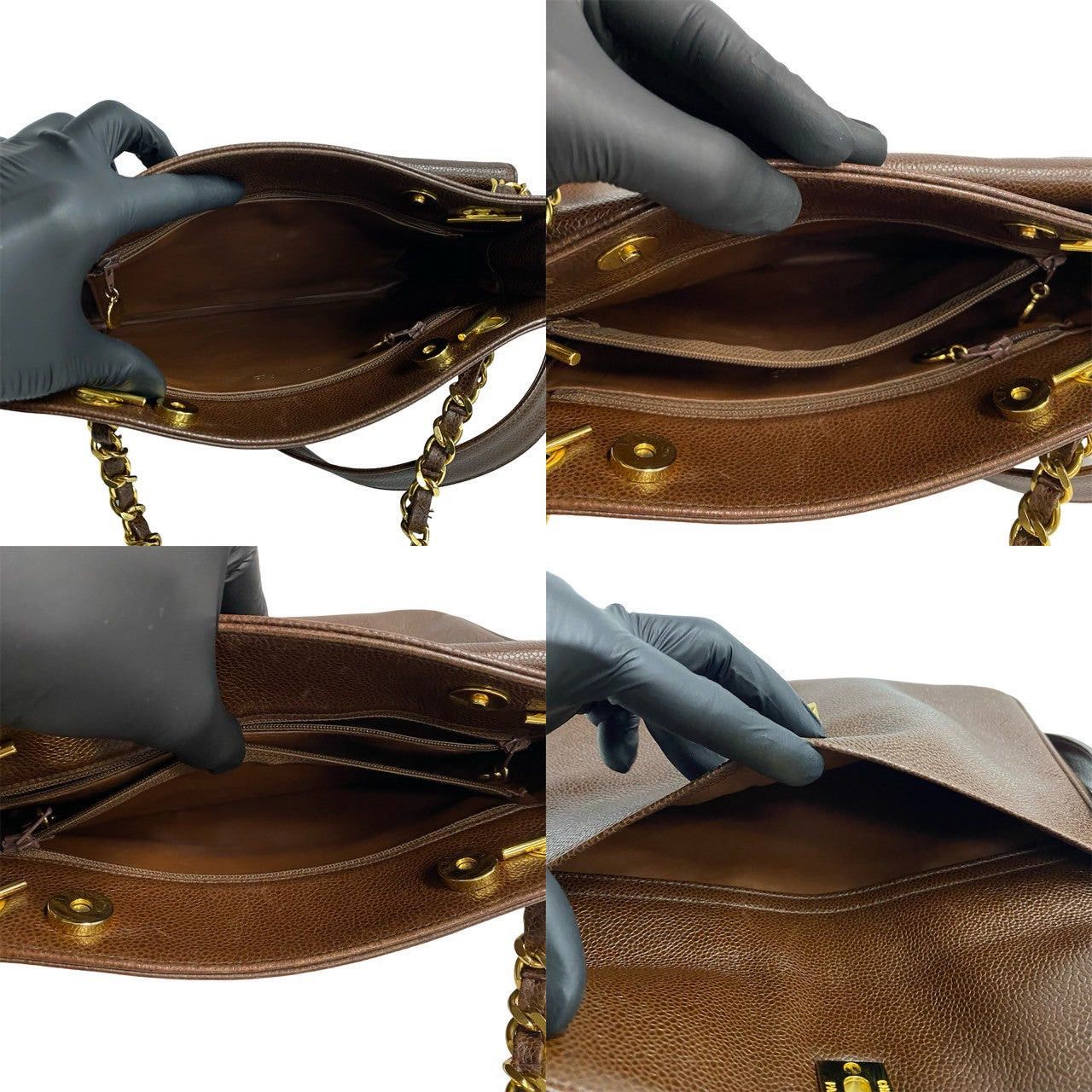 Chanel Chanel Shoulder Bag Brown Leather Size ONE SIZE - 8 Thumbnail