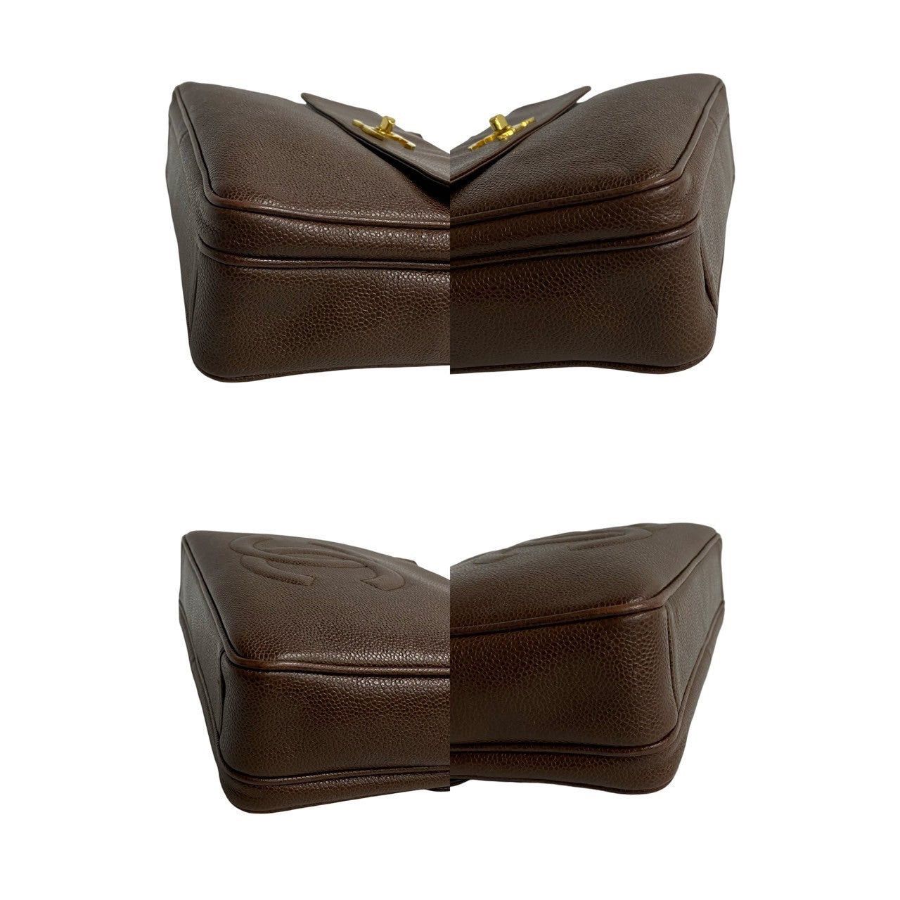 Chanel Chanel Shoulder Bag Brown Leather Size ONE SIZE - 7 Thumbnail