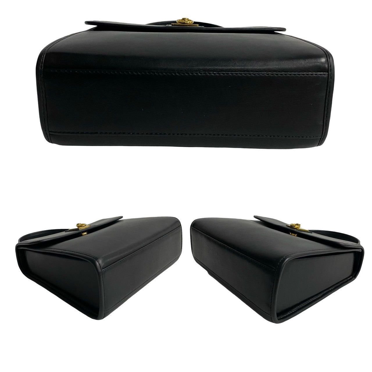 Celine Celine Handbag Black Leather Size ONE SIZE - 6 Thumbnail