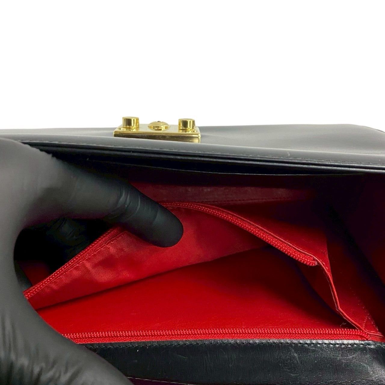 Gucci Gucci Shoulder Bag Black Leather Size ONE SIZE - 9 Thumbnail