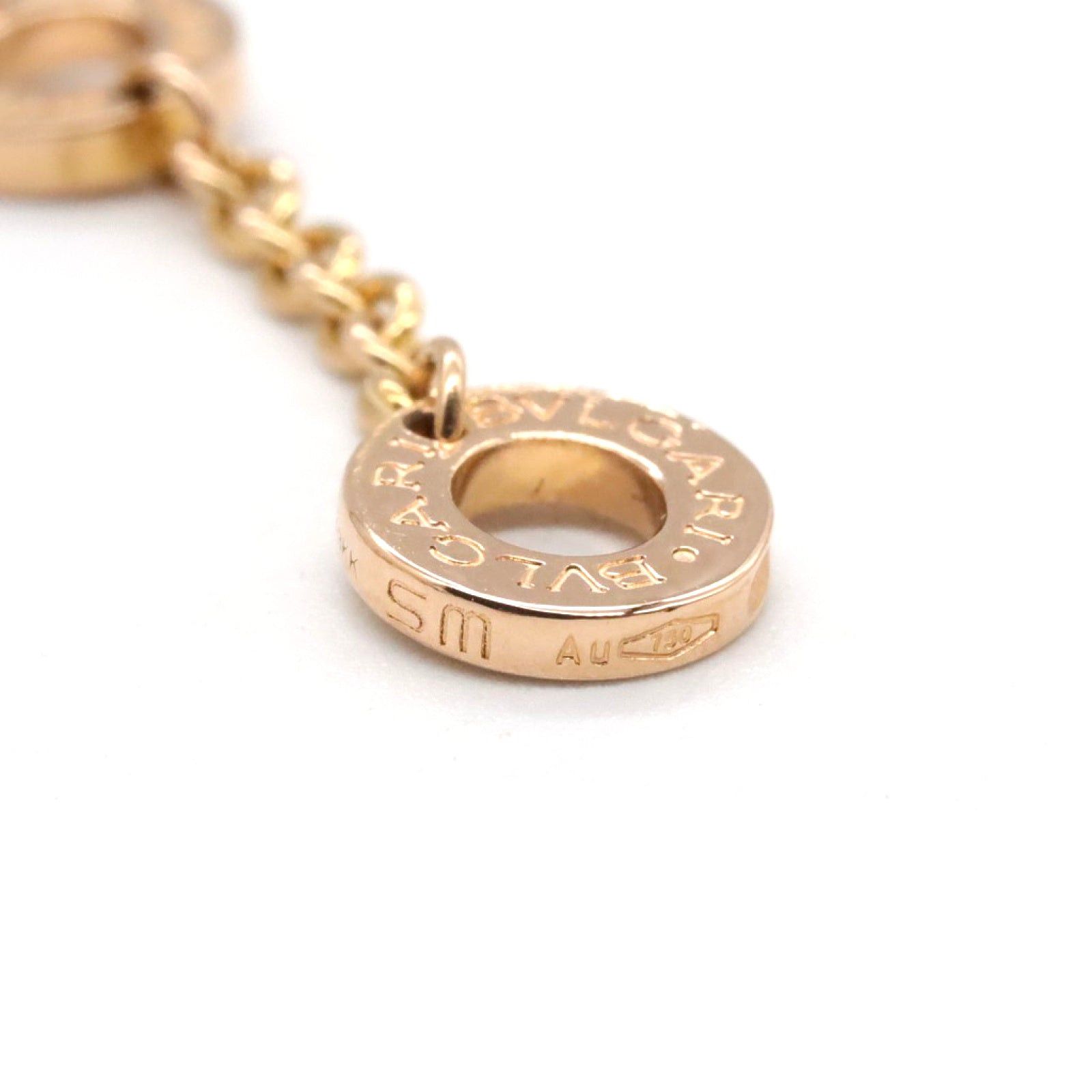 Bvlgari Bvlgari B Zero One Bracelet Pave Diamond K18Pg (Pink Gold) Clear Size ONE SIZE - 6 Thumbnail