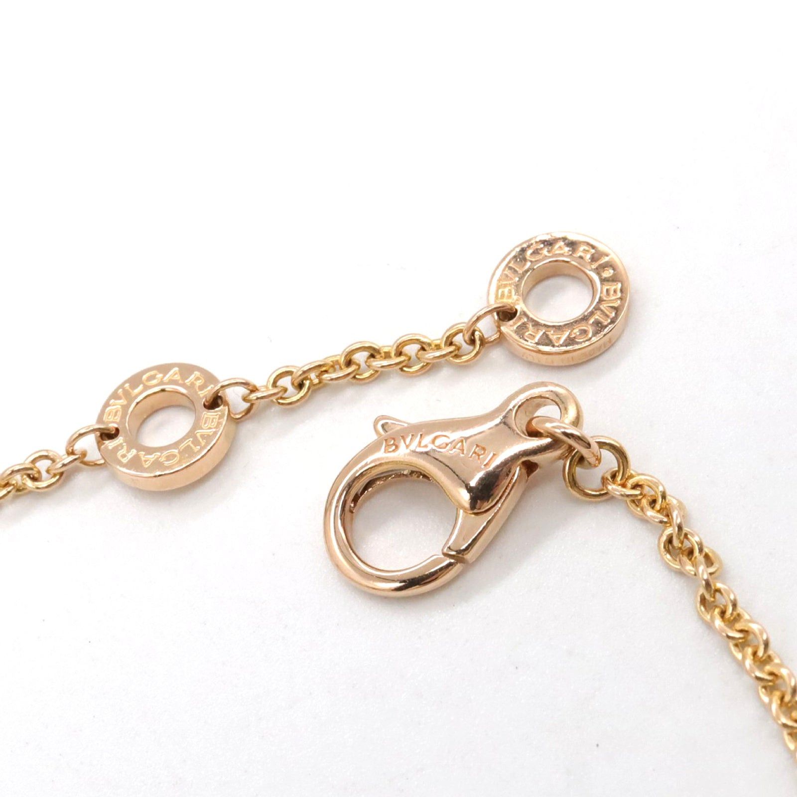 Bvlgari Bvlgari B Zero One Bracelet Pave Diamond K18Pg (Pink Gold) Clear Size ONE SIZE - 5 Thumbnail