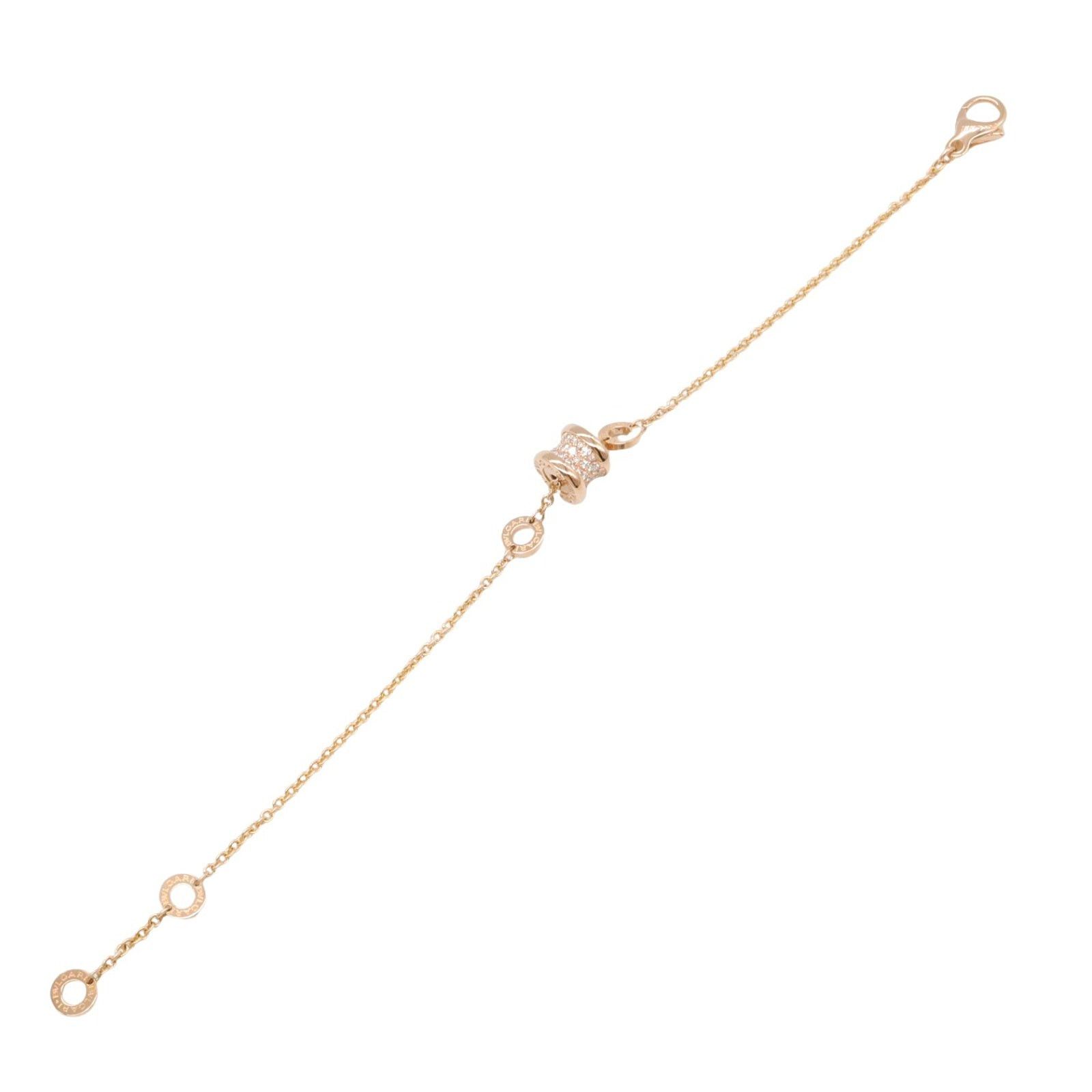 Bvlgari Bvlgari B Zero One Bracelet Pave Diamond K18Pg (Pink Gold) Clear Size ONE SIZE - 3 Thumbnail