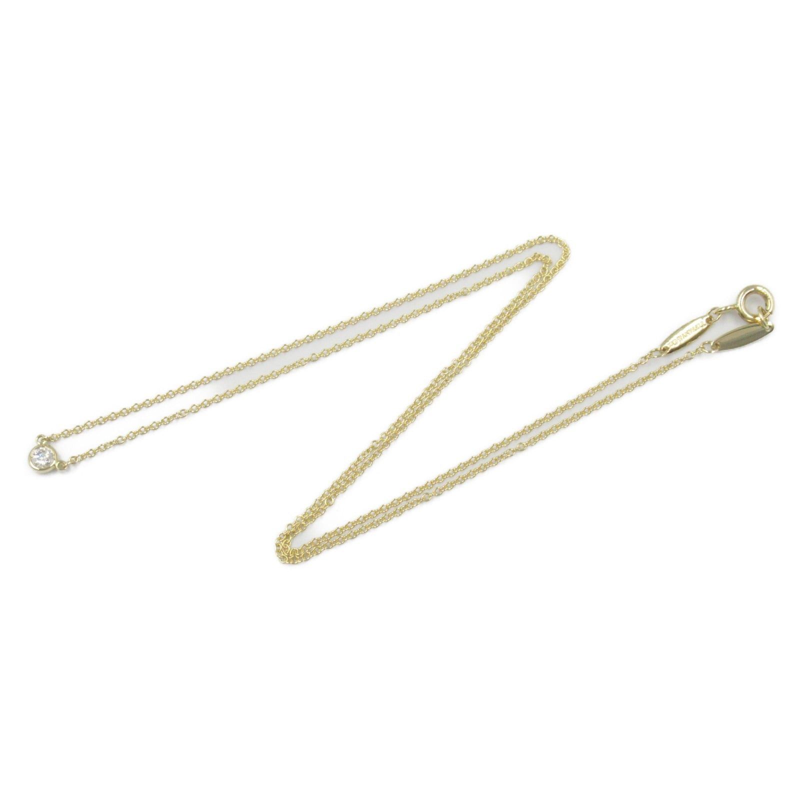 Tiffany & Co. Tiffany Co By-The-Yard Diamond Necklace K18 (Yellow Gold) Clear Size ONE SIZE - 3 Thumbnail