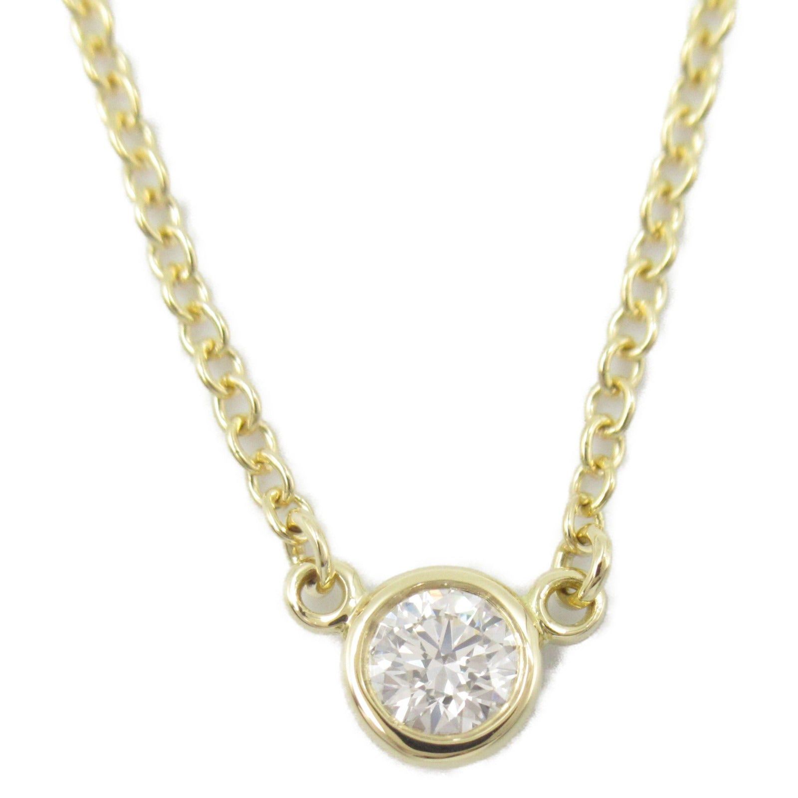Tiffany & Co. Tiffany Co By-The-Yard Diamond Necklace K18 (Yellow Gold) Clear Size ONE SIZE - 2 Thumbnail
