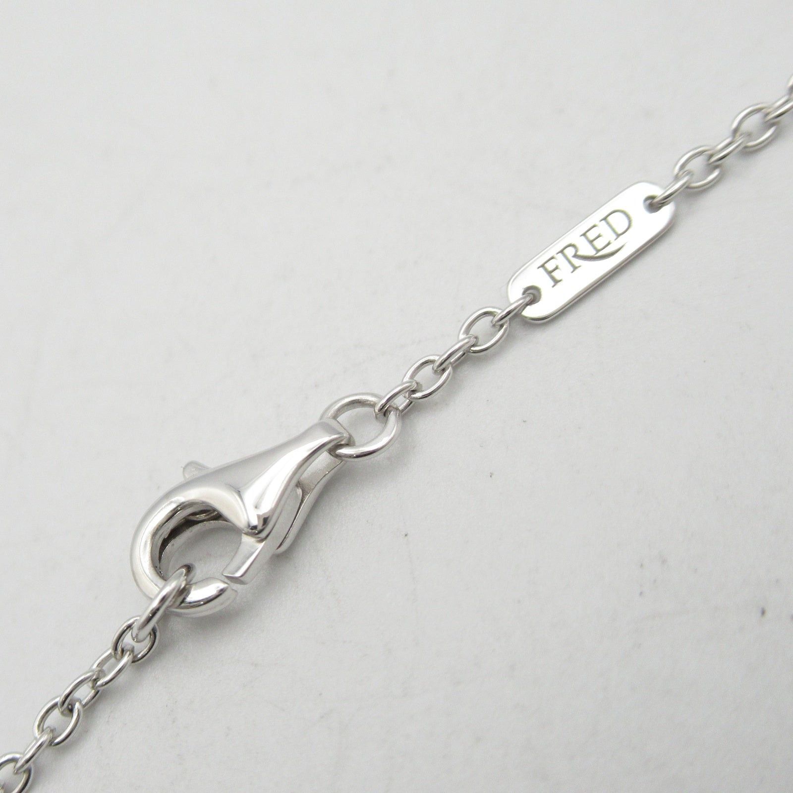 FRED Fred Chance Infini Diamond Necklace K18Wg (White Gold) Clear Size ONE SIZE - 5 Thumbnail
