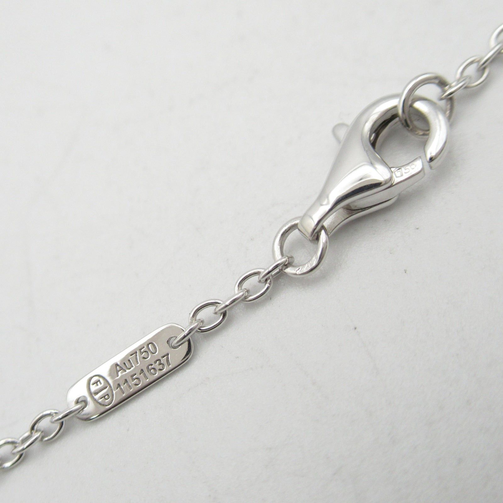 FRED Fred Chance Infini Diamond Necklace K18Wg (White Gold) Clear Size ONE SIZE - 4 Thumbnail