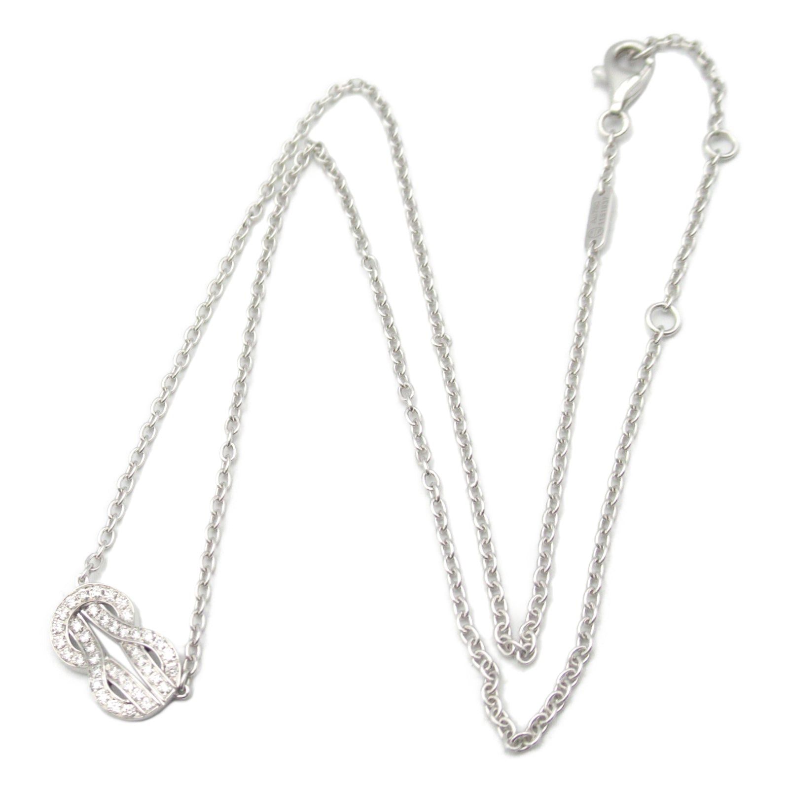 FRED Fred Chance Infini Diamond Necklace K18Wg (White Gold) Clear Size ONE SIZE - 3 Thumbnail