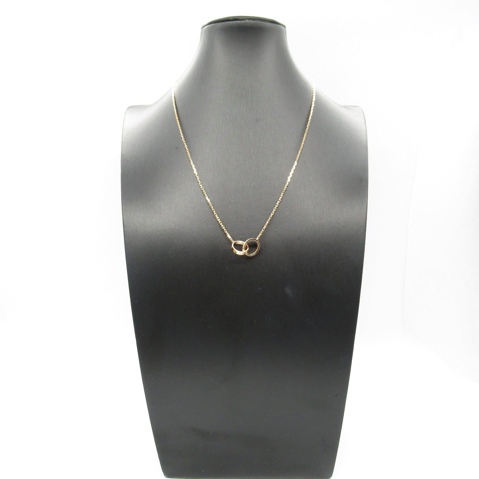 Cartier Cartier Baby Love Necklace Diamond K18Pg (Pink Gold) Clear Size ONE SIZE - 7 Thumbnail