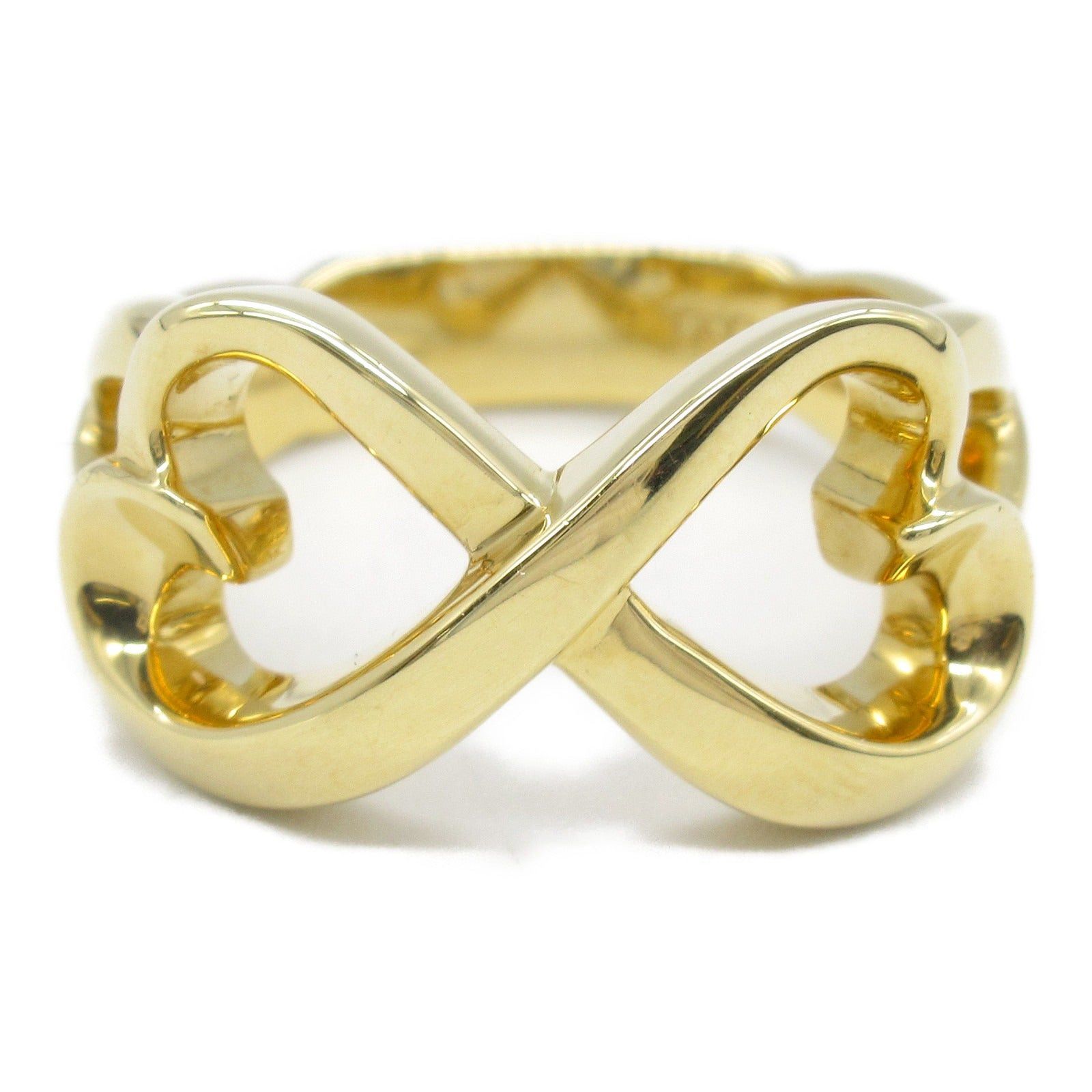 Tiffany & Co. Tiffany Co Double Loving Heart Ring K18 (Yellow Gold) Gold Size ONE SIZE - 2 Thumbnail