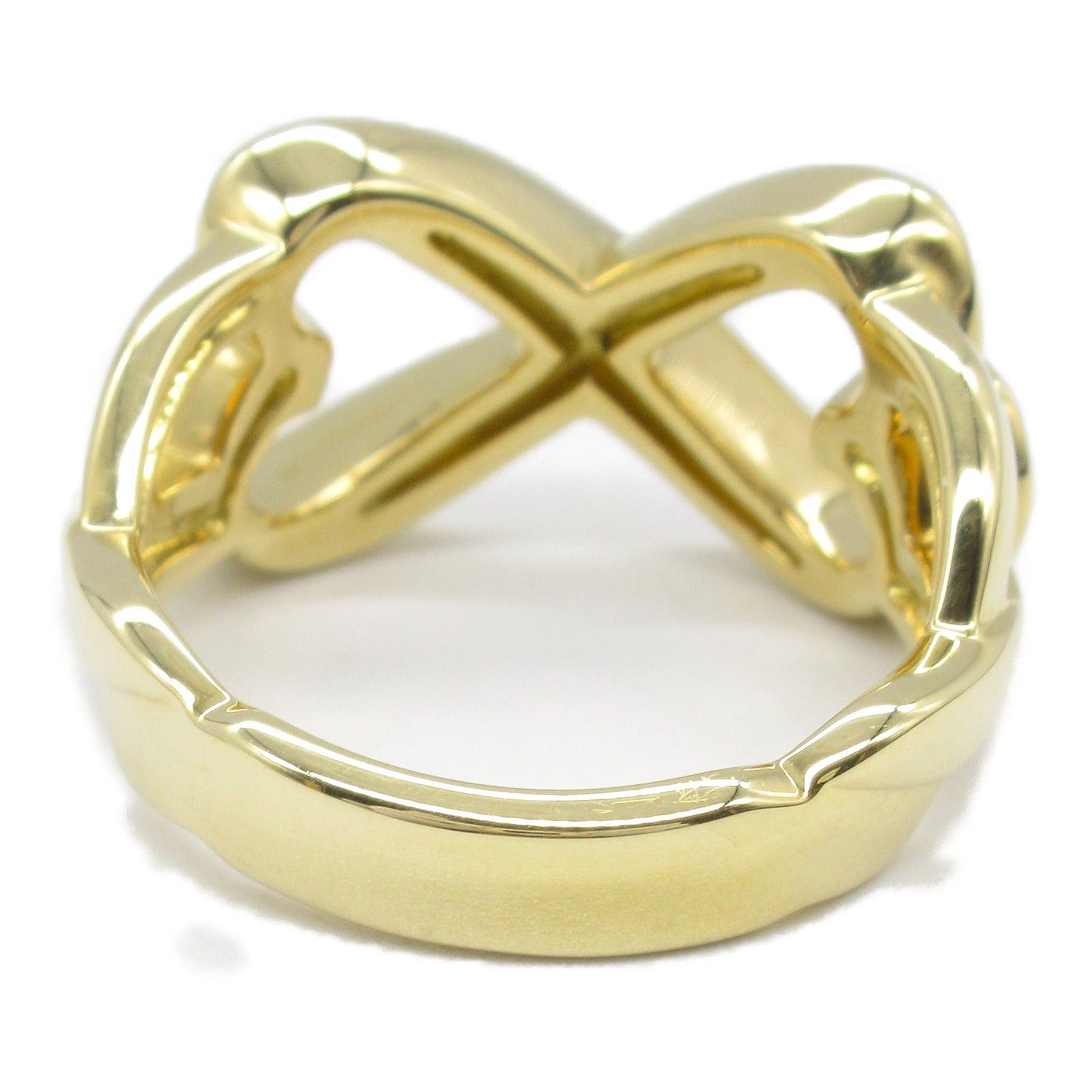 Tiffany & Co. Tiffany Co Double Loving Heart Ring K18 (Yellow Gold) Gold Size ONE SIZE - 3 Thumbnail