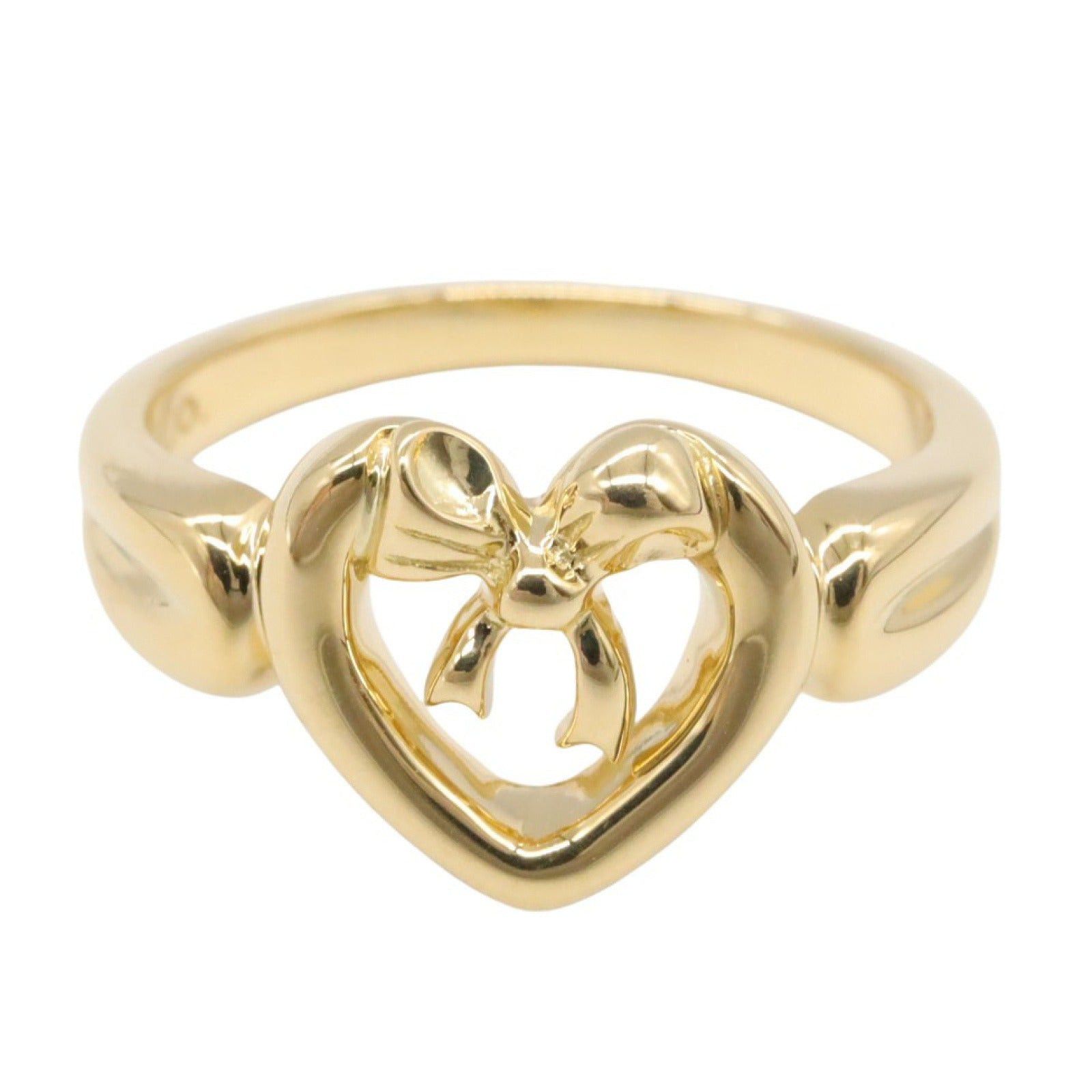 Tiffany & Co. Tiffany Co Heart Ring K18 (Yellow Gold) Gold Size ONE SIZE - 2 Thumbnail