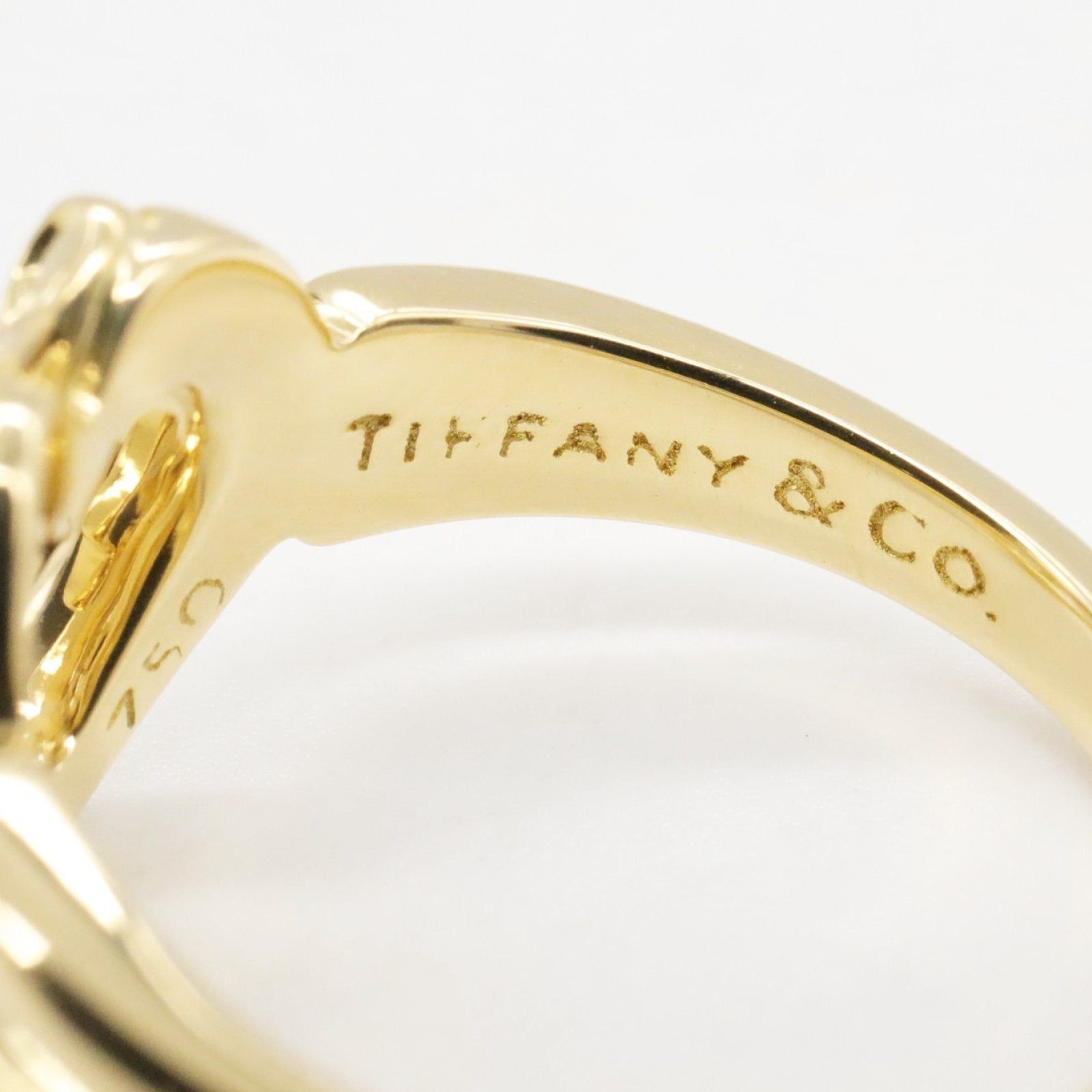 Tiffany & Co. Tiffany Co Heart Ring K18 (Yellow Gold) Gold Size ONE SIZE - 4 Thumbnail