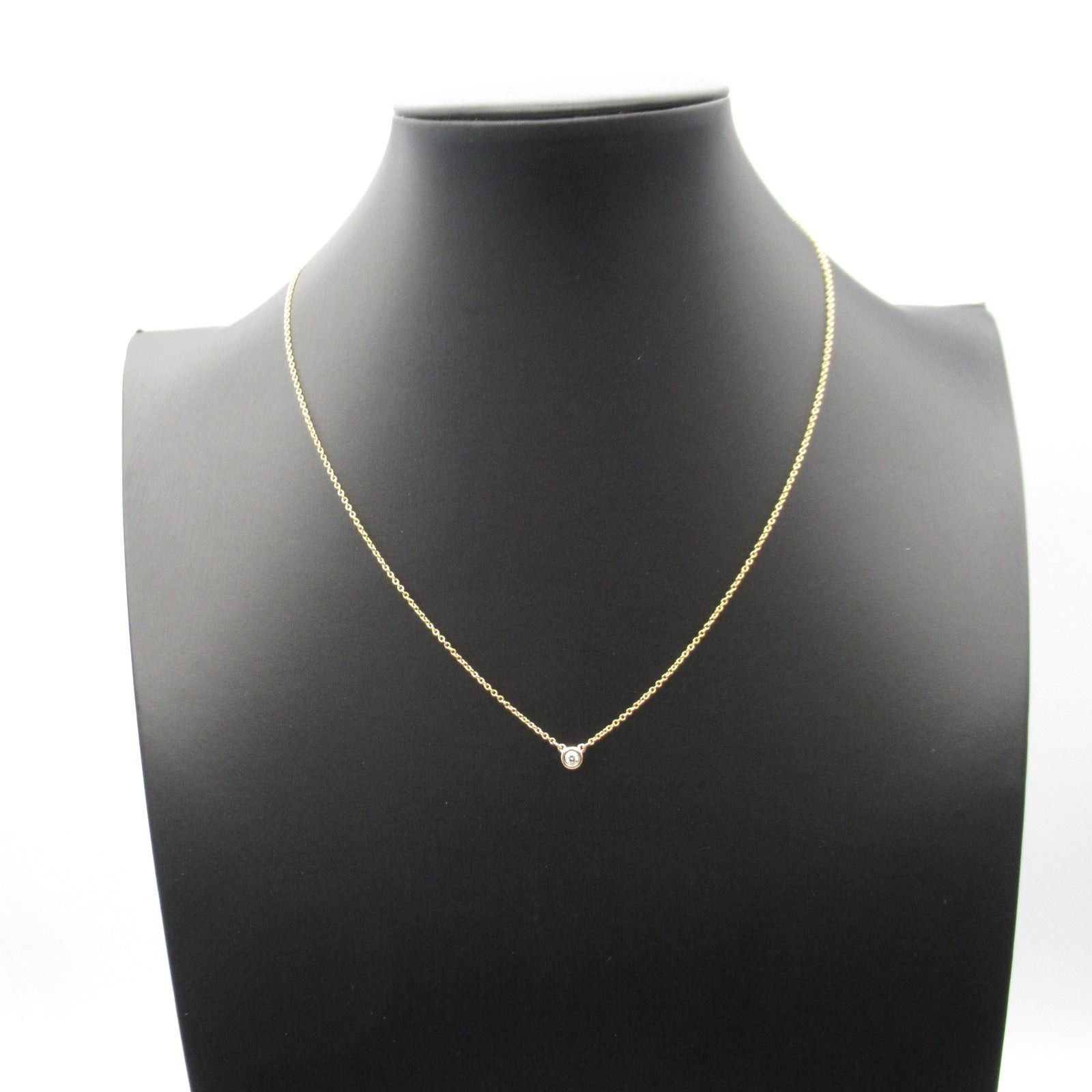 Tiffany & Co. Tiffany Co By-The-Yard Necklace K18Pg (Pink Gold) Diamond Clear Size ONE SIZE - 6 Thumbnail
