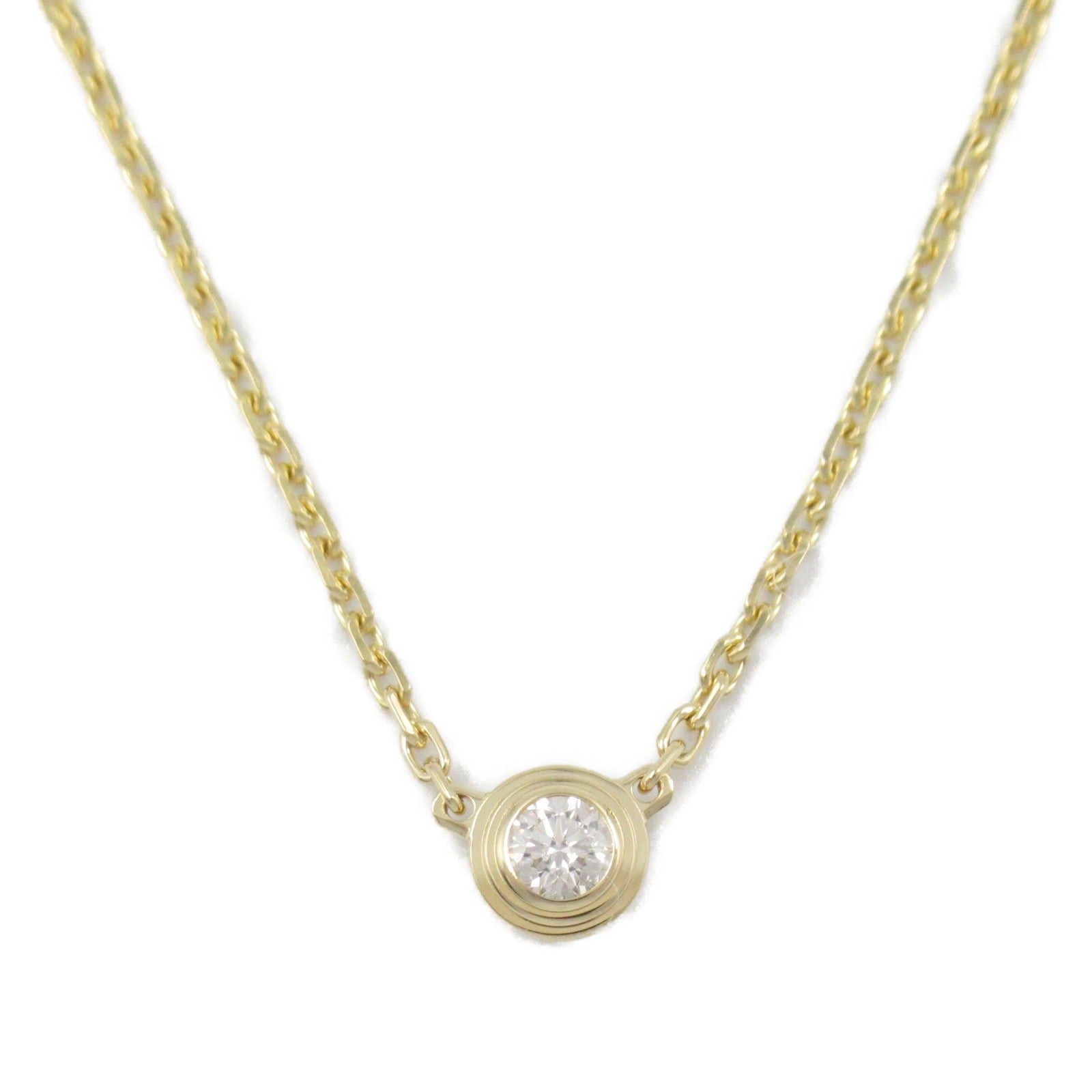 Cartier Cartier Amour Necklace Xs K18 (Yellow Gold) Diamond Clear Size ONE SIZE - 2 Thumbnail